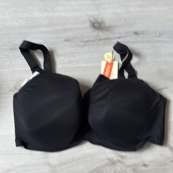 Luvlette Plus Dream Curve 2nd Skin W/out Underwire bra black size 44C NWT in pkg - Picture 7 of 7
